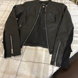 Bundle Includes TWO Express Faux / Leather Jackets